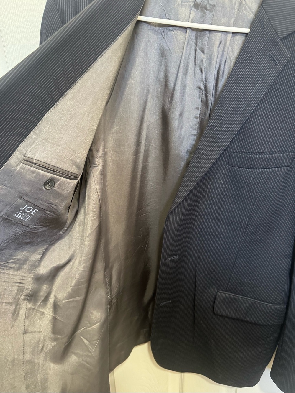 Joseph Abboud 46 long Two-Piece Suit - Blue - Picture 7 of 10